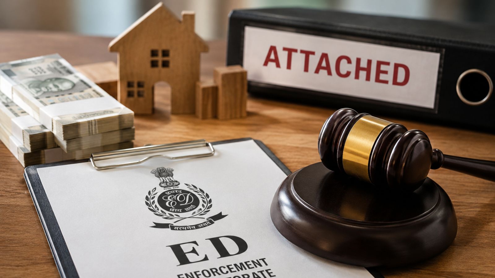 ED attaches Rs 22.70-cr properties in 2023 Dahod fake irrigation offices scam