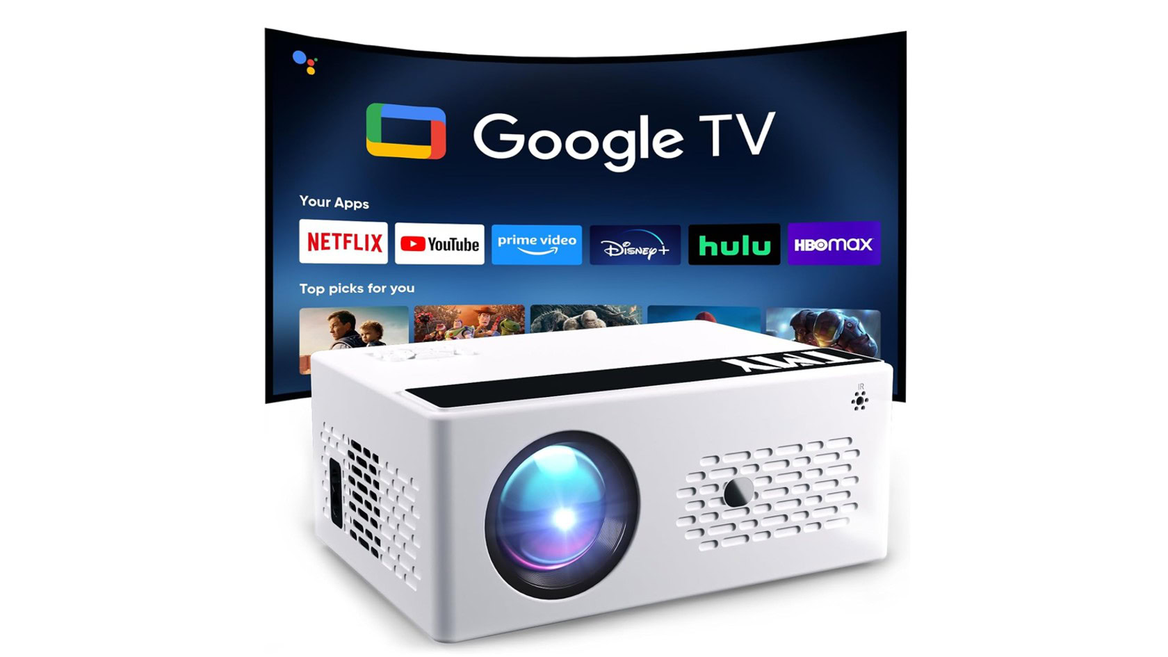 TMY Google TV projector drops to $175.99 in its first Amazon price drop