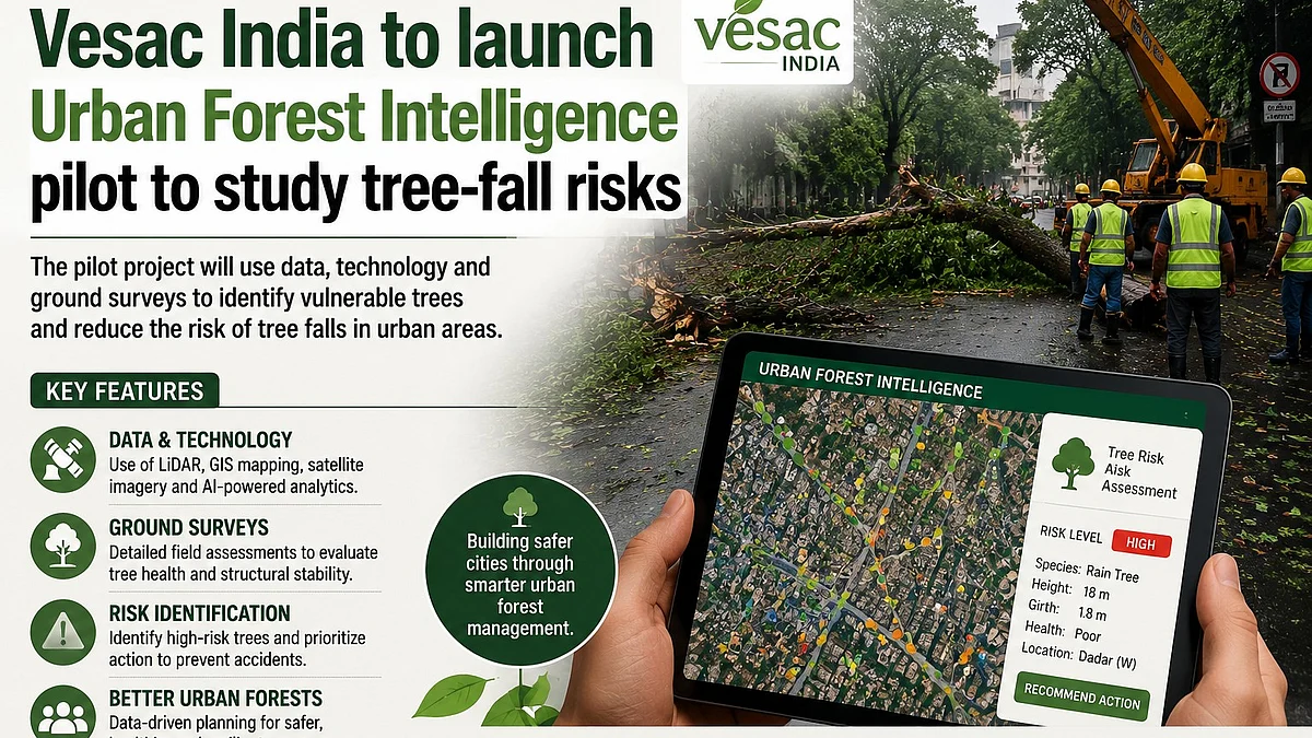 Vesac India To Launch Urban Forest Intelligence Pilot To Study Tree-Fall Risks