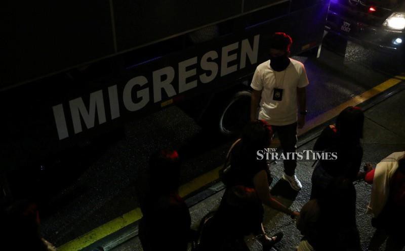 190 foreigners, two Malaysians held in Pudu entertainment centre raid