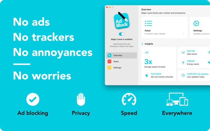 (Sponsor) Magic Lasso Adblock: incredibly private and secure Safari web browsing