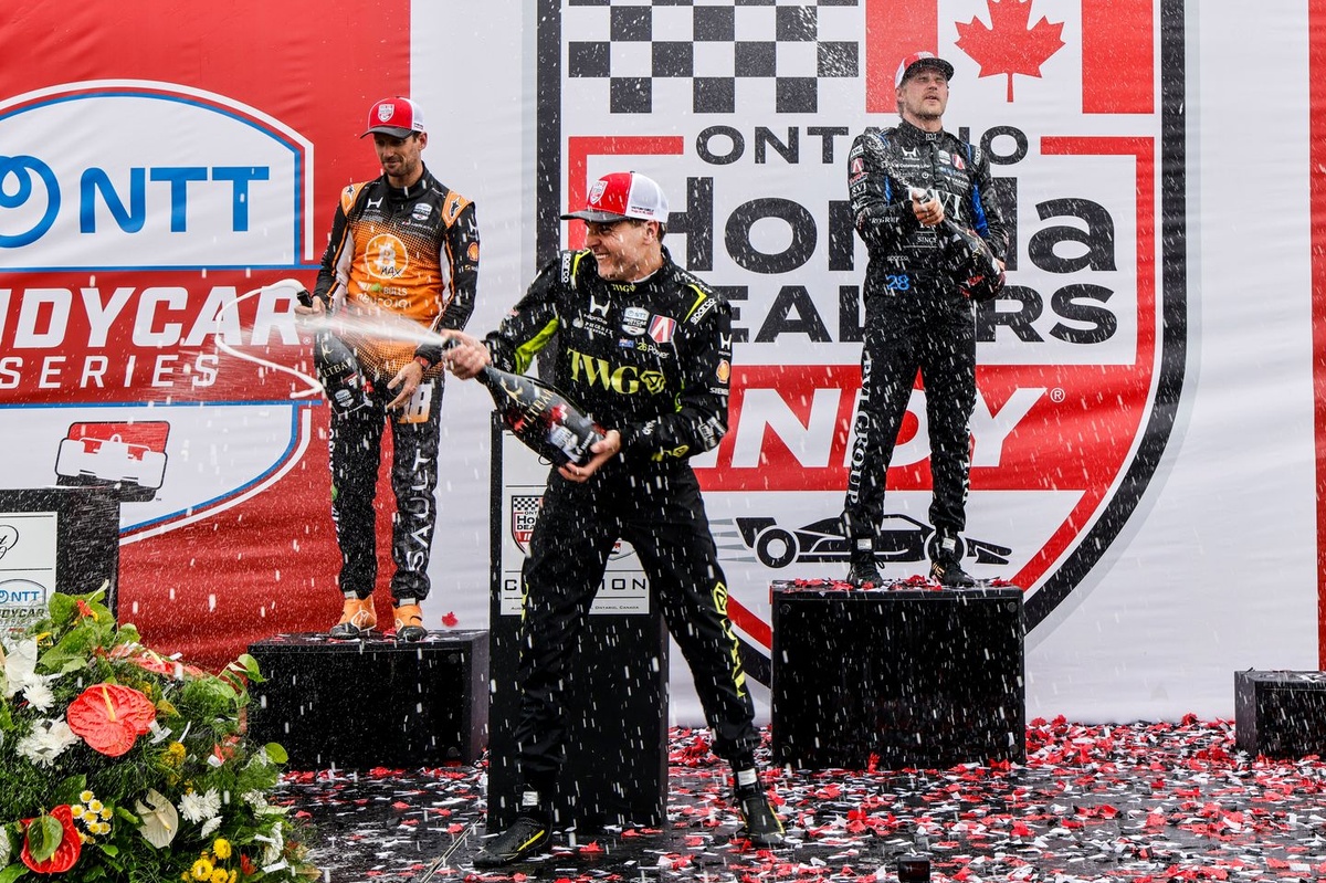 Will Power goes from dead last to the podium in manic Markham IndyCar race