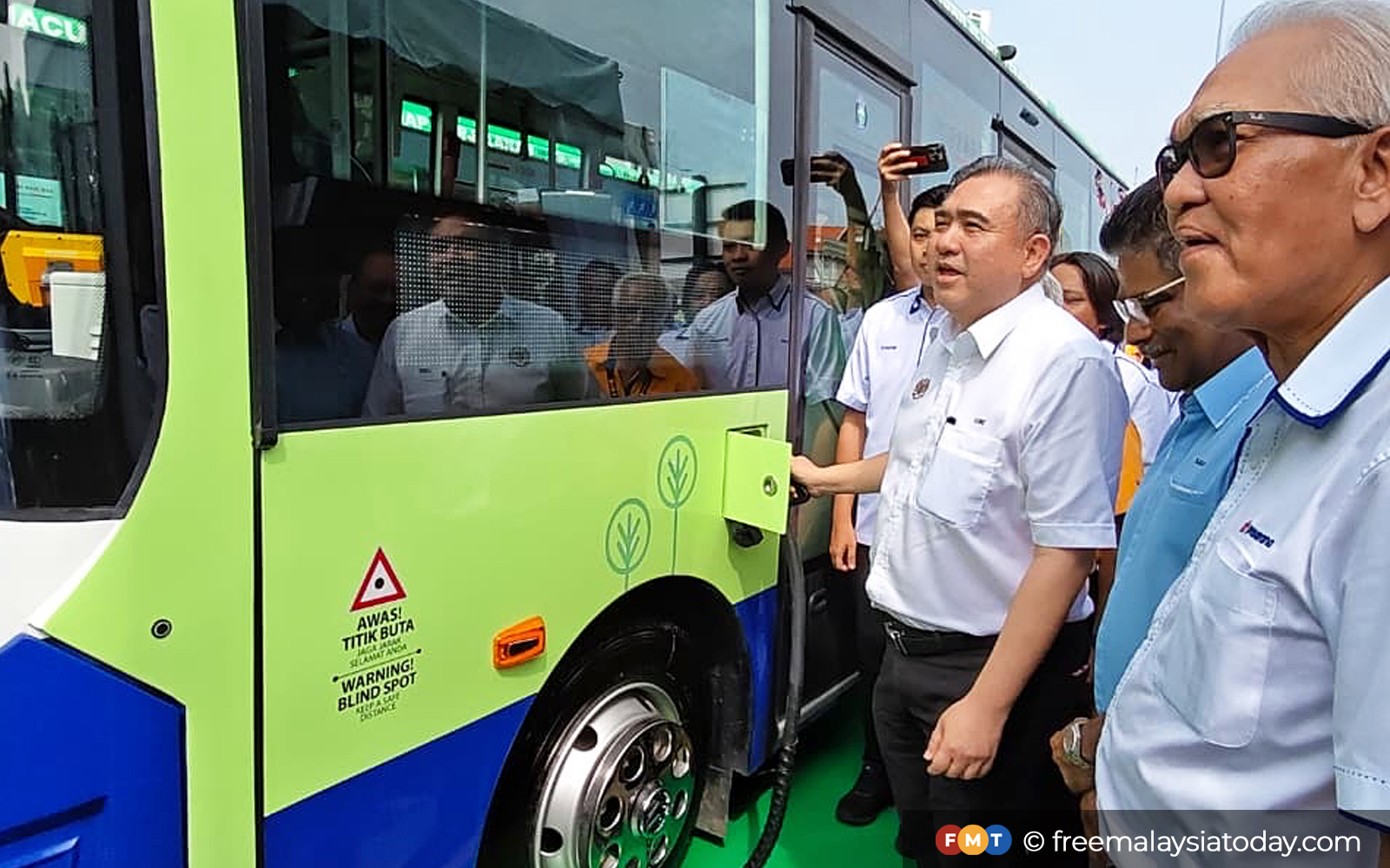 Penang kicks off electric bus service