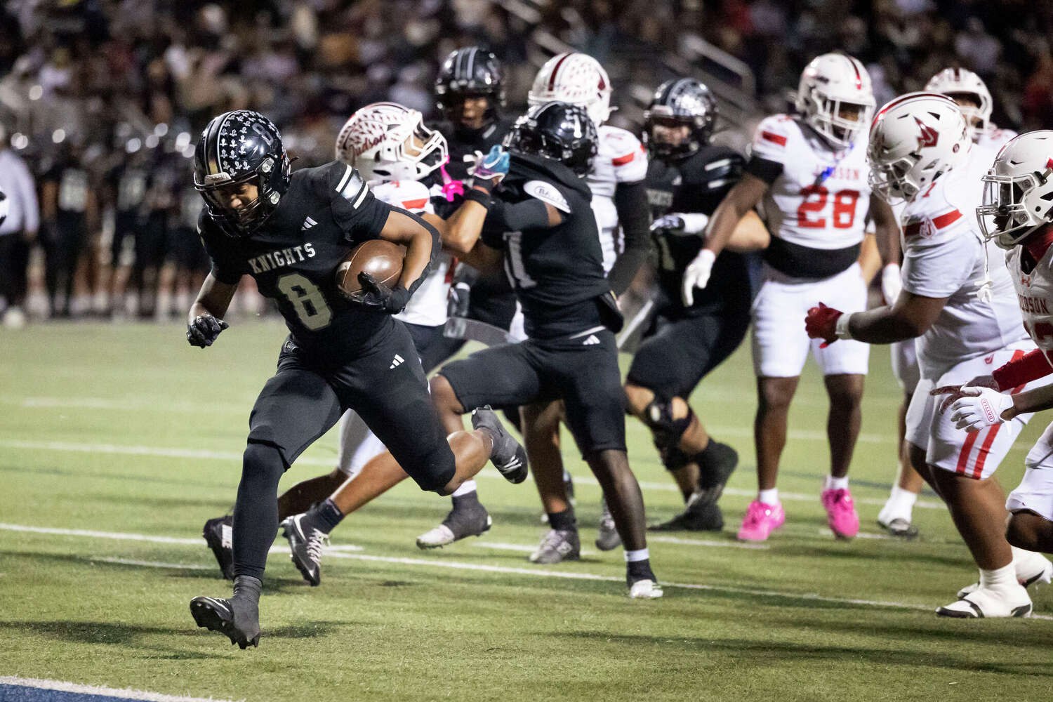 Steele overwhelms Judson to move alone into first place in District 27-6A