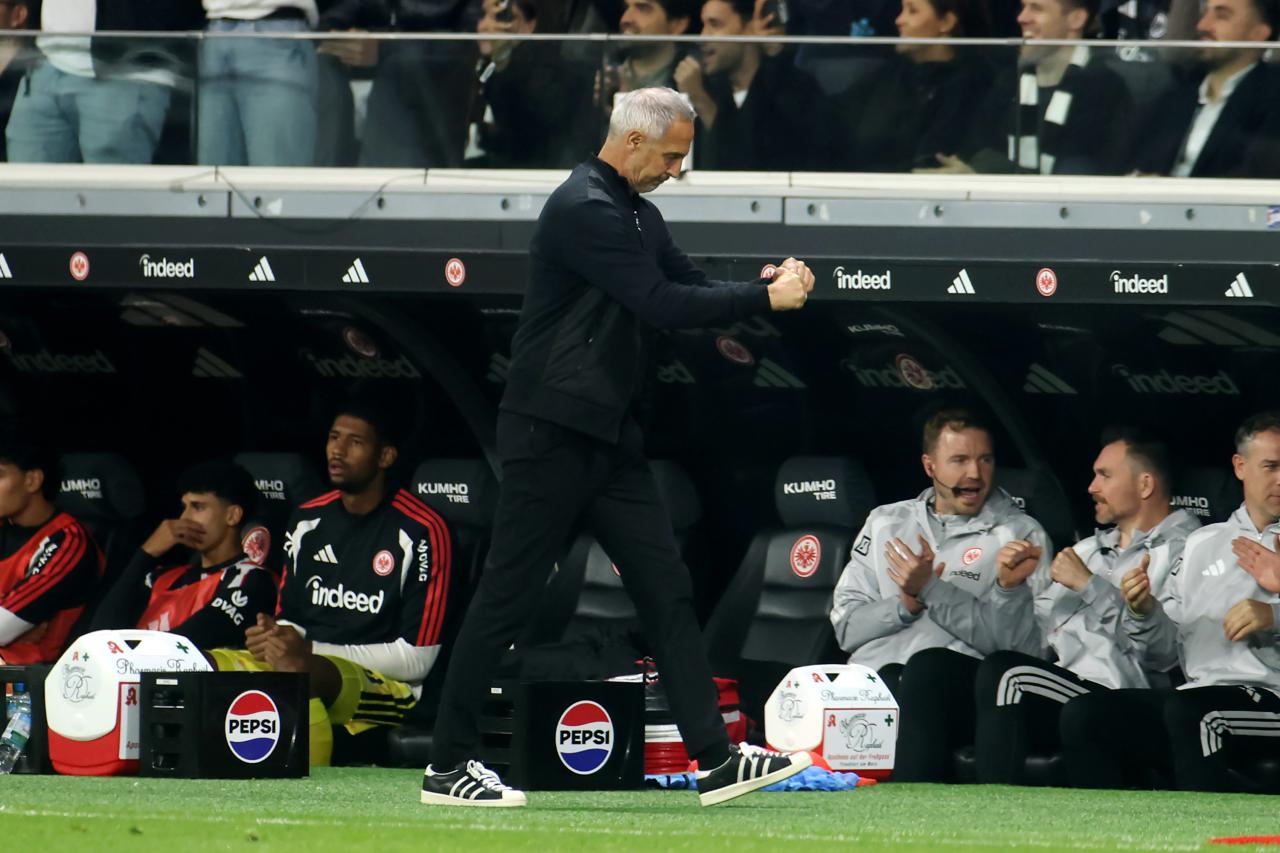 "We showed a reaction" – Adi Hütter praises Frankfurt’s response to adversity