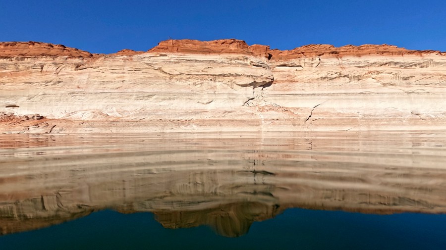 Lake Powell, second-largest reservoir in US, hits record-low water level
