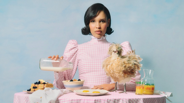 She cooks in couture and makes Skittles from scratch: Inside Nara Smith's viral empire