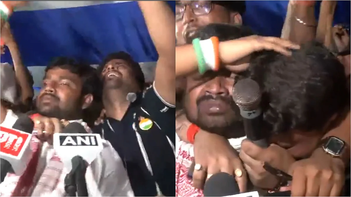 JPSC-JSSC Aspirants Get Emotional On Camera After Hemant Soren Govt In Jharkhan Accept Their Demands; VIDEO