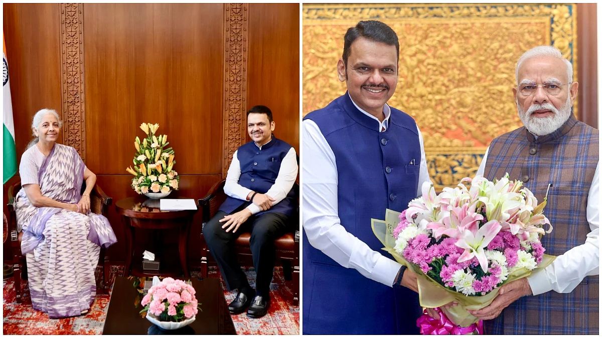 CM Fadnavis Meets PM Modi, Union Ministers To Push Key Maharashtra Projects