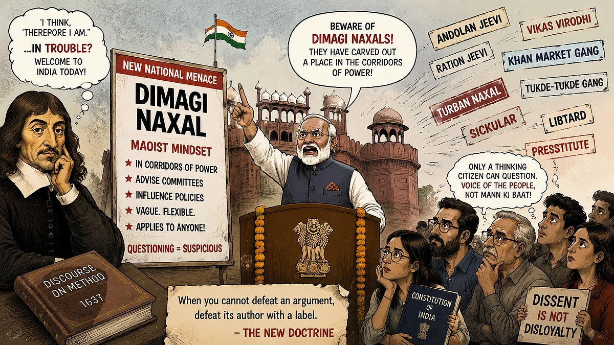 Dimagi Naxal: A New Phrase Coined By The PM For The Educated