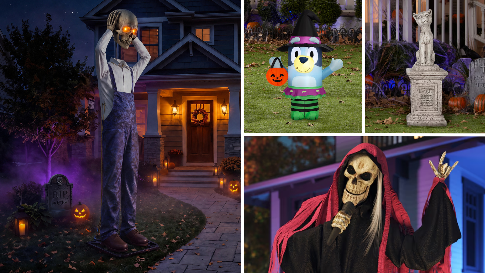 Lowes new 15-foot Halloween animatronic makes the Home Depots Skelly look petite