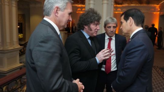 President Milei speaks with US Secretary of State Marco Rubio to strengthen ties with US