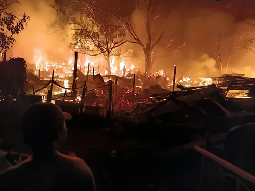 More than 208 shacks destroyed as fire tears through informal settlement in KZN
