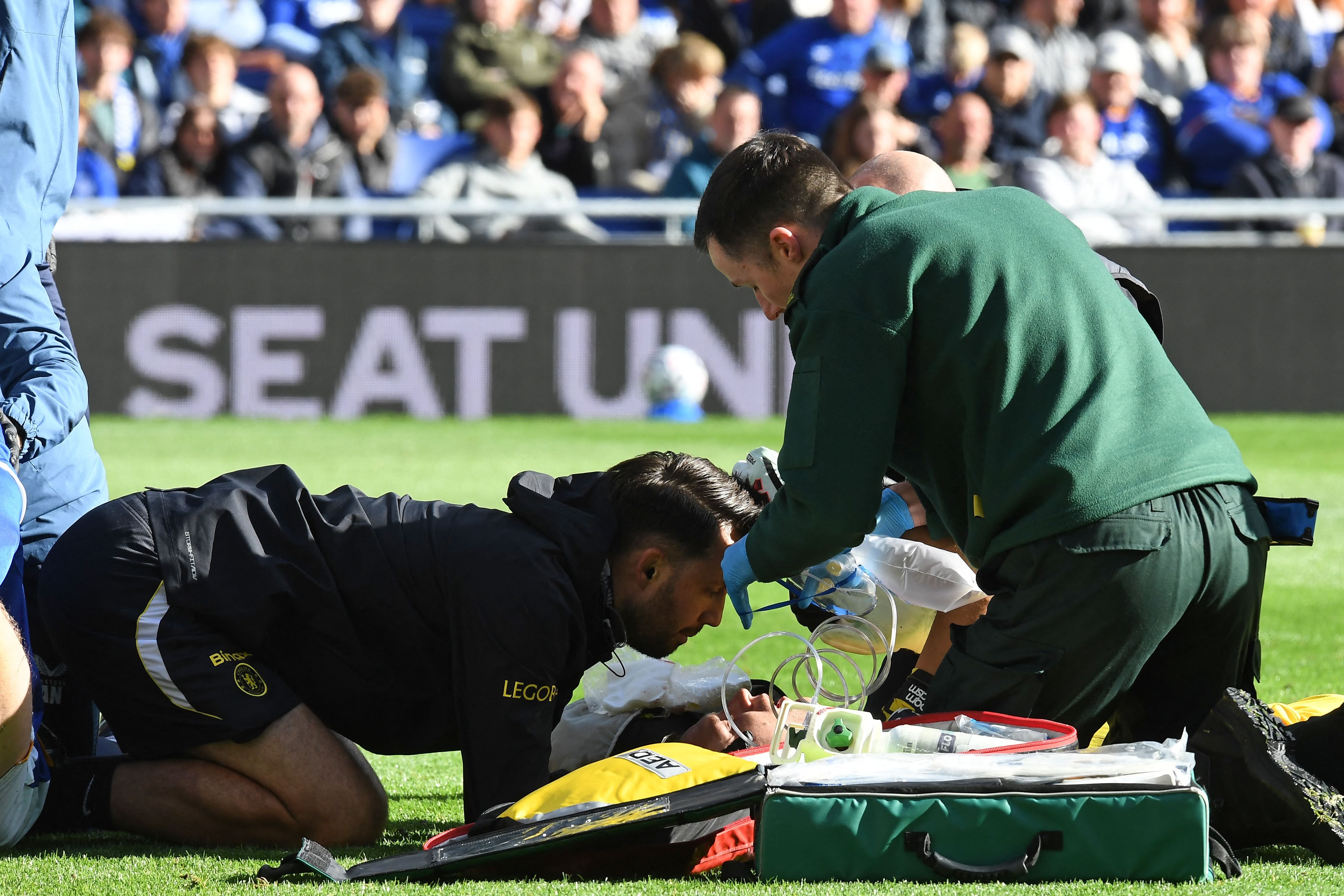 Emi Martinez's horror injury mars Chelsea's win over Everton