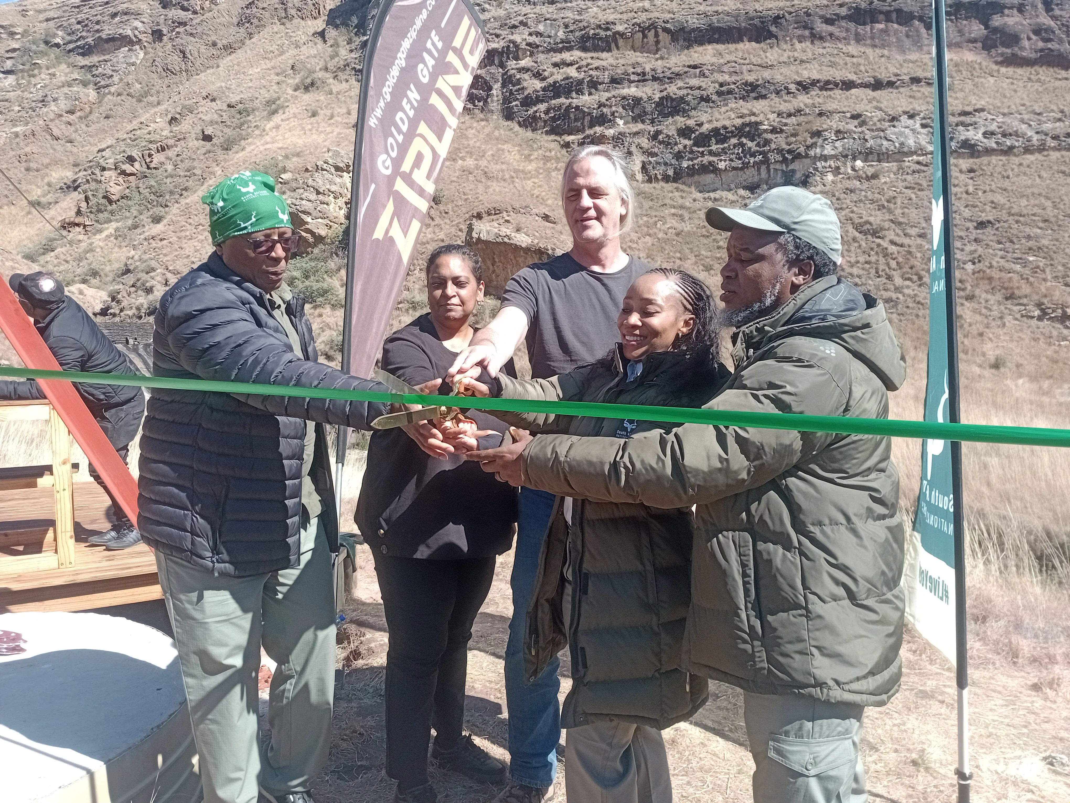 SANParks newly-launched Golden Gate Zipline set to woo tourists in the Free State