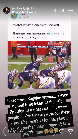 Tom Brady unloads on NFL stars skipping preseason and has receipts to back it up