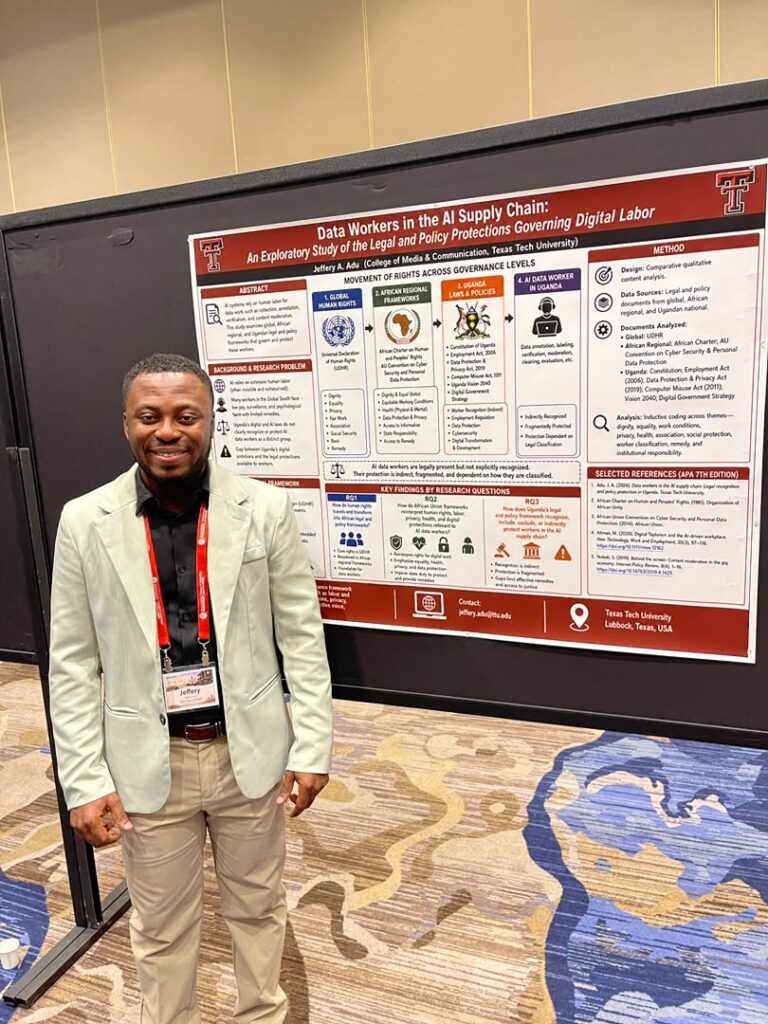 A Ghanaian PhD student at Texas Tech University advocates stronger protection for AI Data workers in Africa