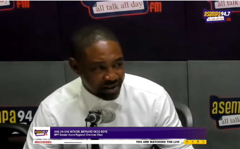 I will bridge the gap between NPP Regional and Constituency Executives – Bernard Okoe Boye