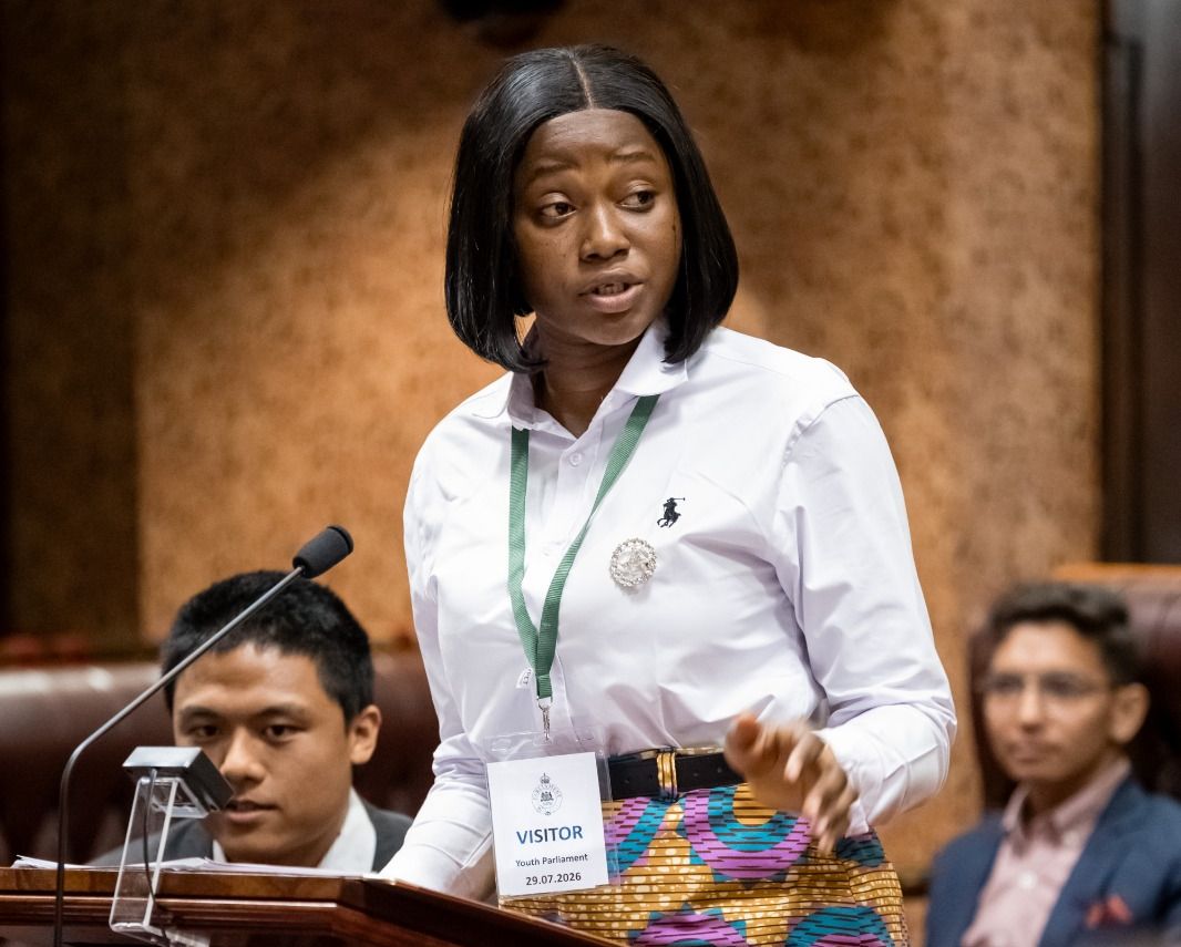Ghanaian youth leader advocates girls' education, sustainable development at Commonwealth Youth Parliament in Sydney