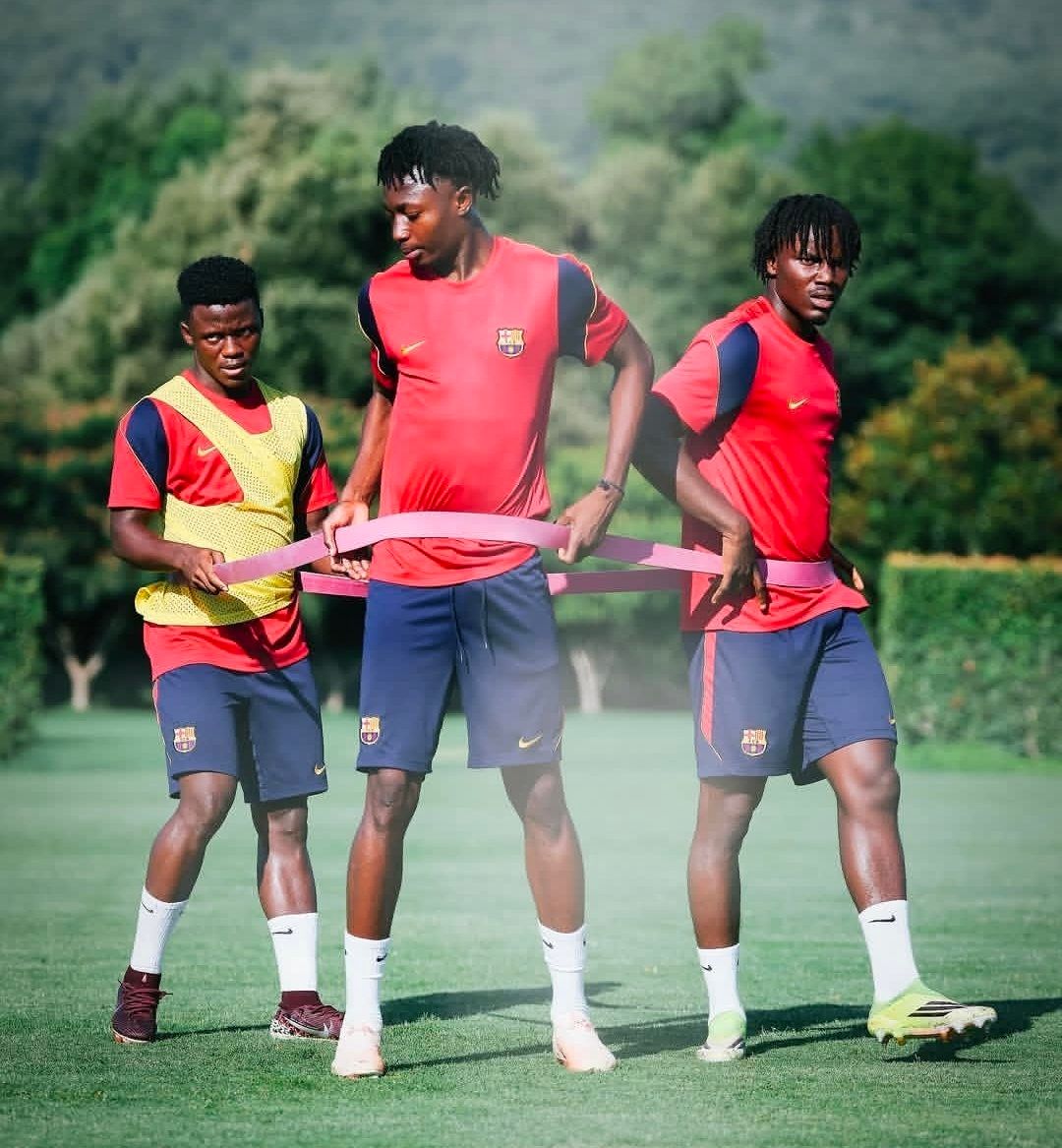 Ghanaian trio Hafiz, Aziz Issah and Oduro set to work under Barcelona legend Busquets at Barça Atlètic