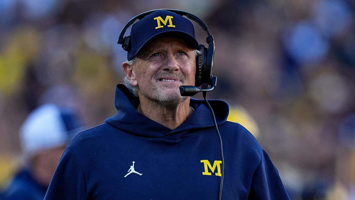 Michigan’s Kyle Whittingham doesn’t have an answer for early struggles vs. Penn State