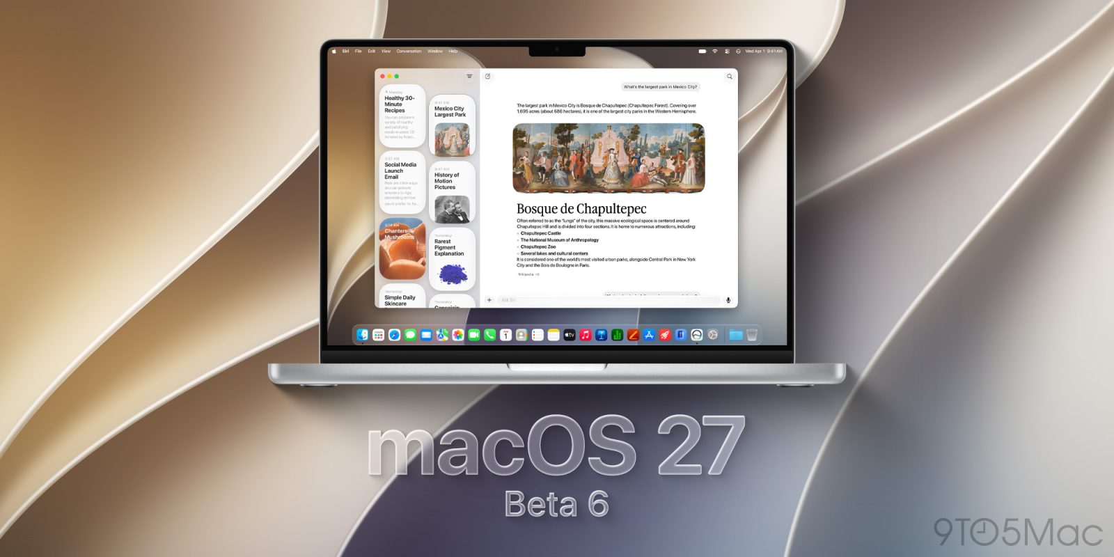 macOS 27 Golden Gate developer beta 6 now available to developers