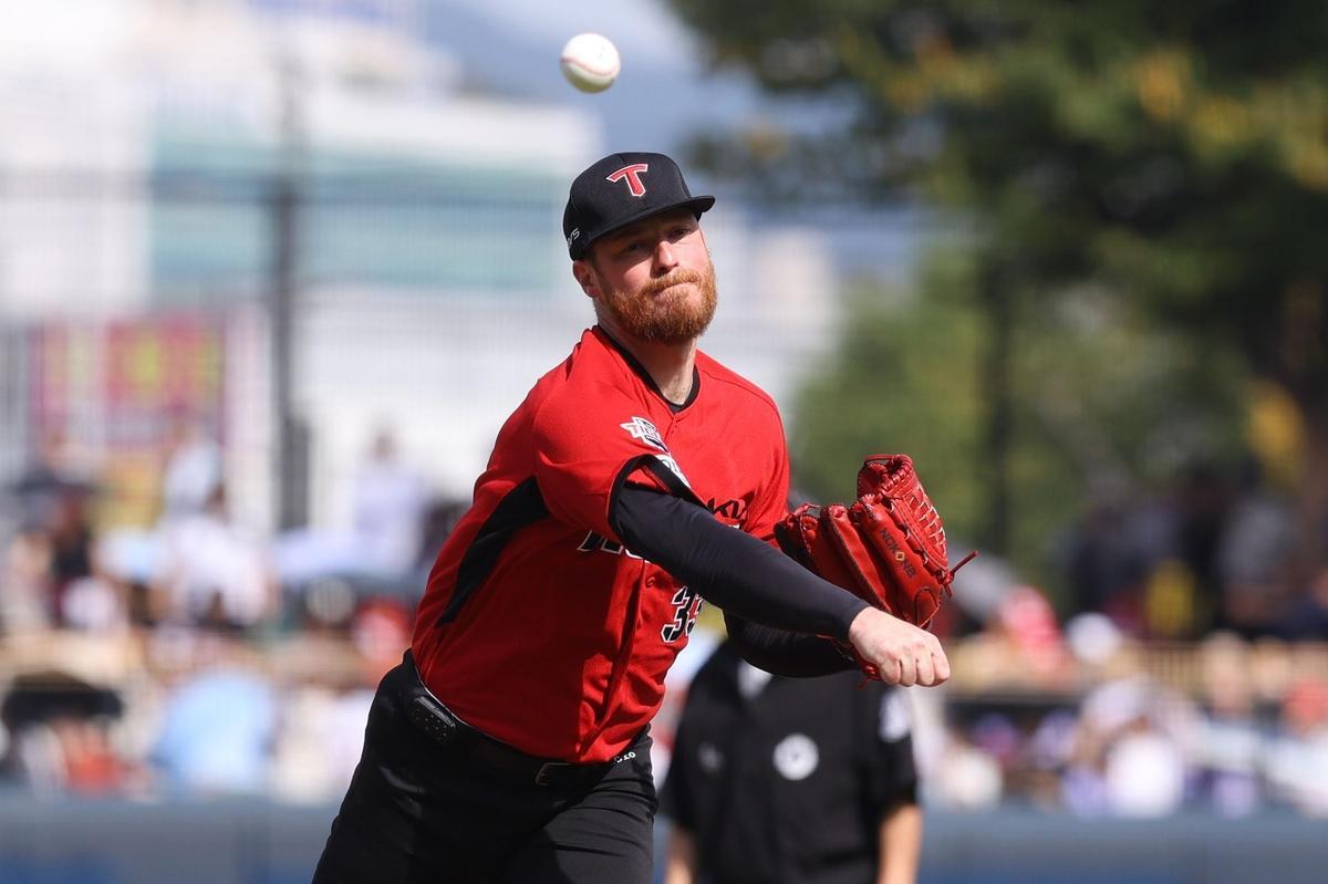 Tigers starter eager to enjoy 'adrenaline rush' of 1st KBO postseason game