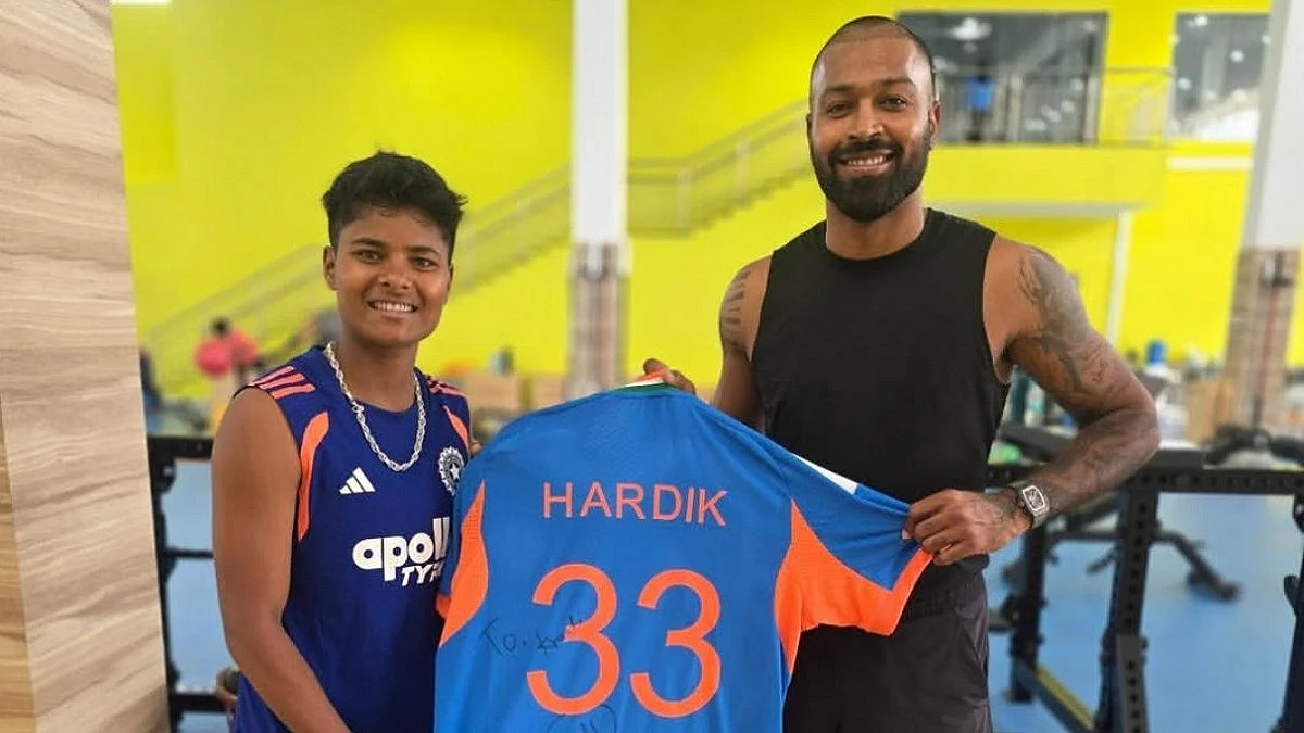 Hardik Pandya Gifts His Signed Team India Jersey To Kranti Gaud; Special Gesture Wins Hearts Online