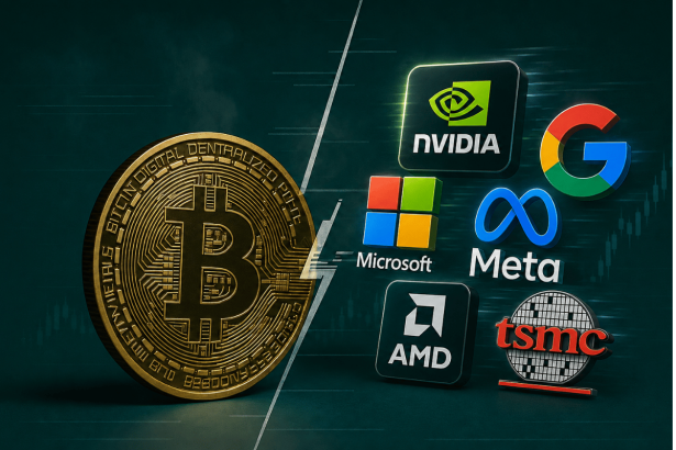 Why Bitcoin is Falling Despite US Stocks Hitting Record Highs