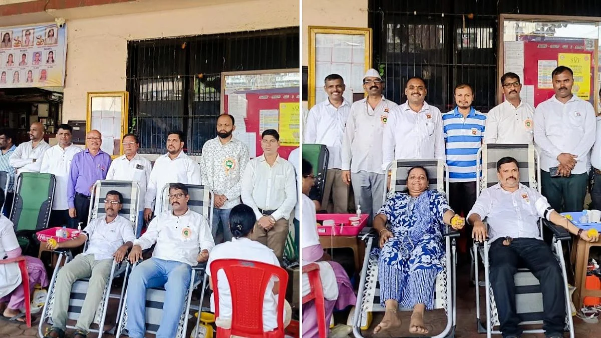 Kalyan Blood Donation Camp Collects Over 300 Units As Youth And Women Turn Up In Large Numbers At Nandivali Event