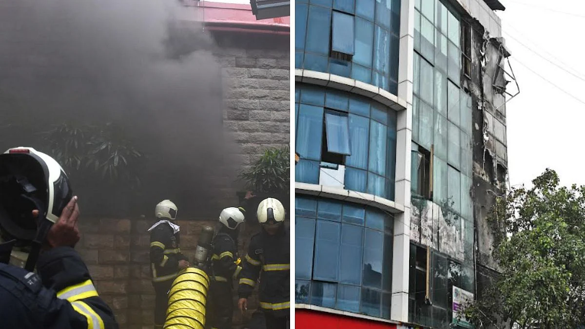 Mumbai Aayakar Bhavan Fire: 28 Rescued As Thick Smoke Engulfs Basement In Churchgate
