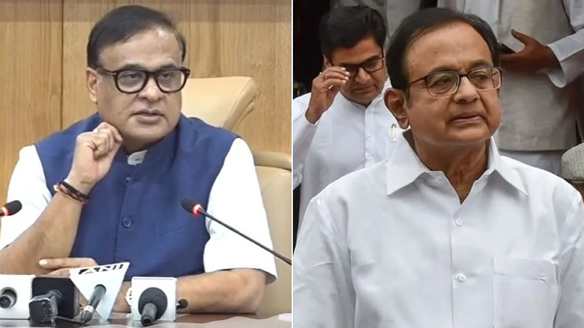 'Pure Naxal': Assam CM Himanta Biswa Sarma Hits Back At P Chidambaram Over ‘Dimagi Naxal’ Remark