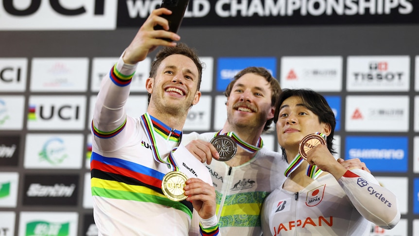 Australia claims second silver at track cycling world championships