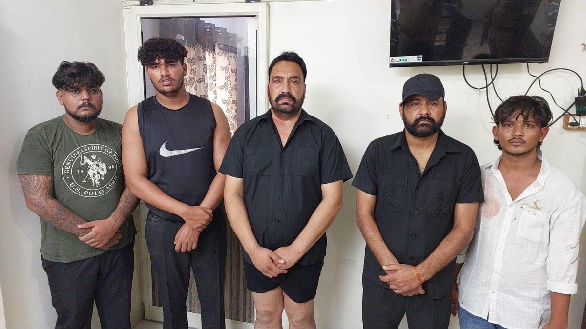 Ten youths from Punjab with unlicensed weapons arrested in Rayachoti