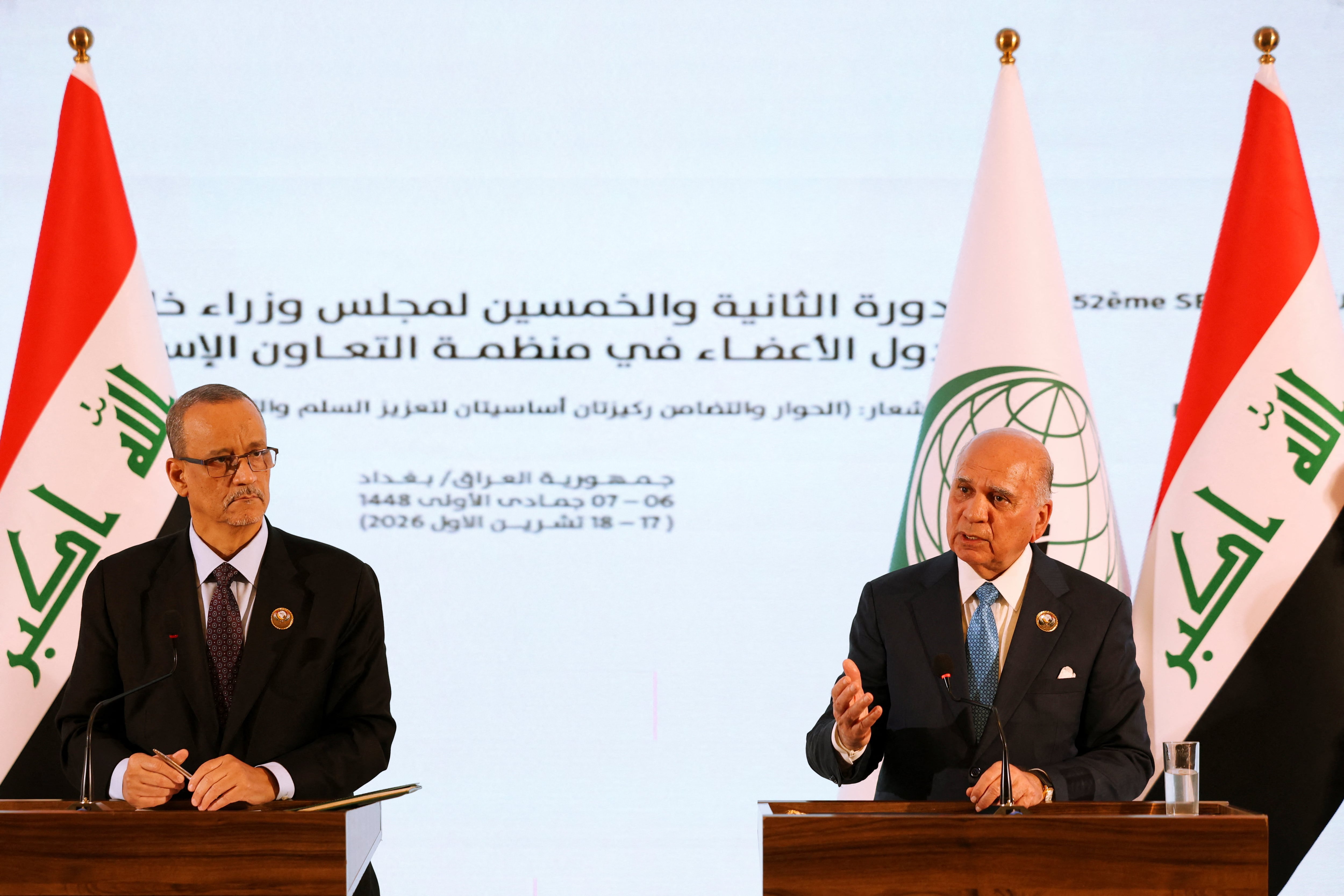 Iraq renews calls for pact with Gulf and says security 'cannot be brought from abroad'