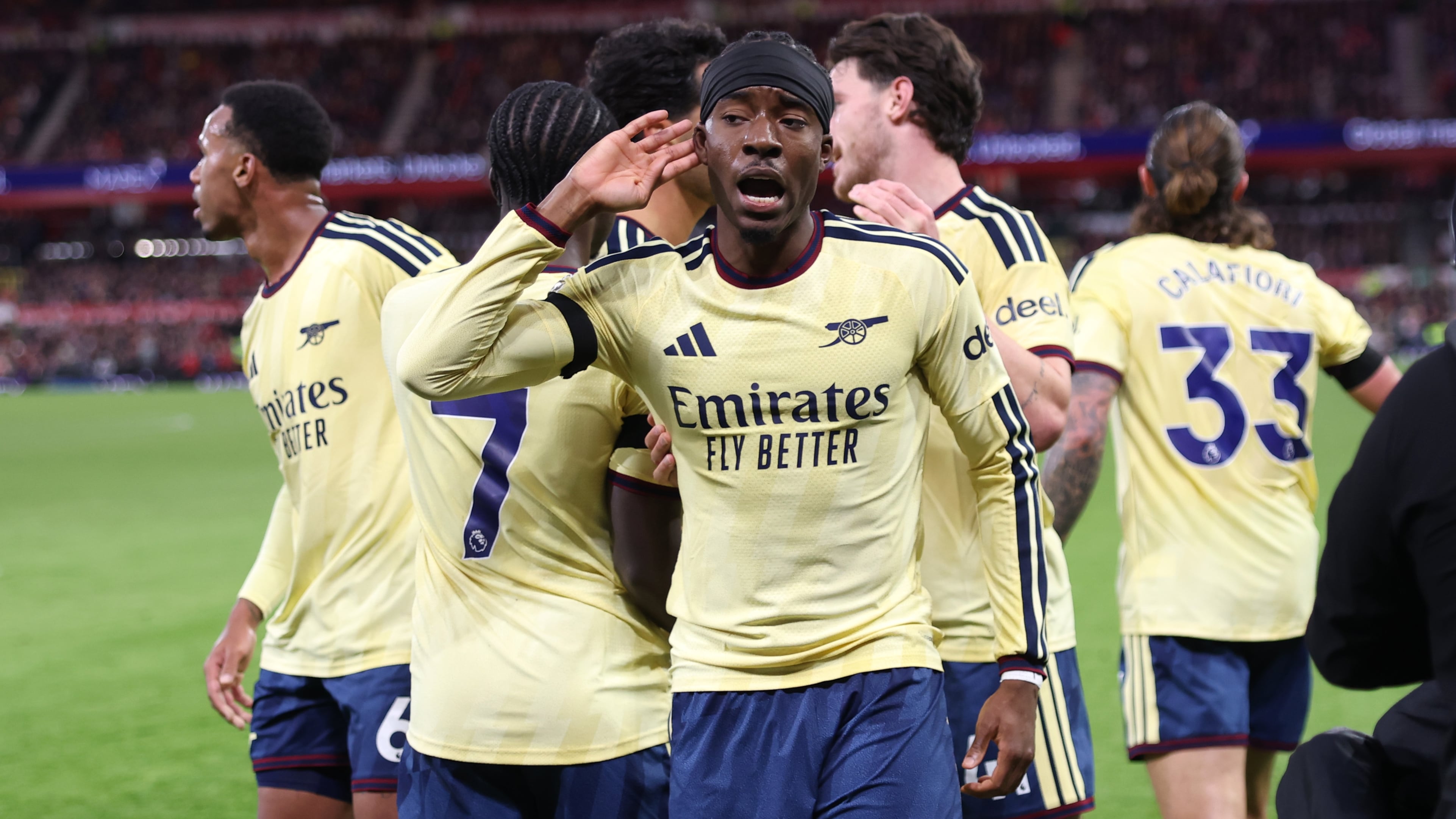 Arsenal show 'champion's spirit' to edge out Nottingham Forest thanks to Noni Madueke late show