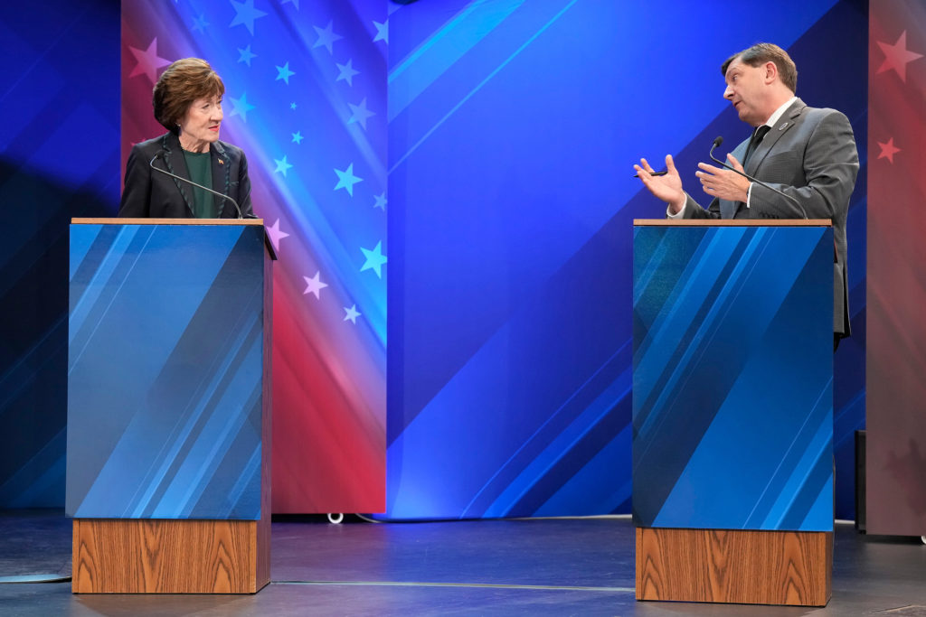 Jackson doesn't regret telling Collins to 'shut up' after protester interrupted Maine Senate debate