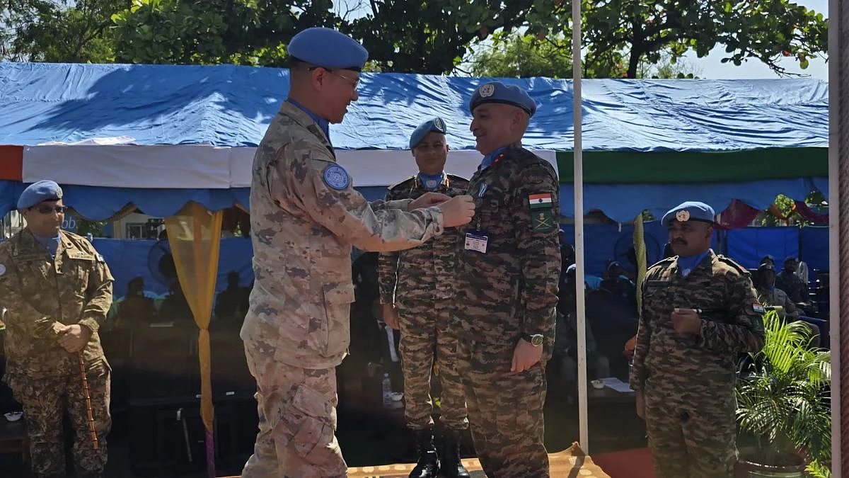 210 Indian Peacekeepers Honoured With UN Medal For Exceptional Service In South Sudan