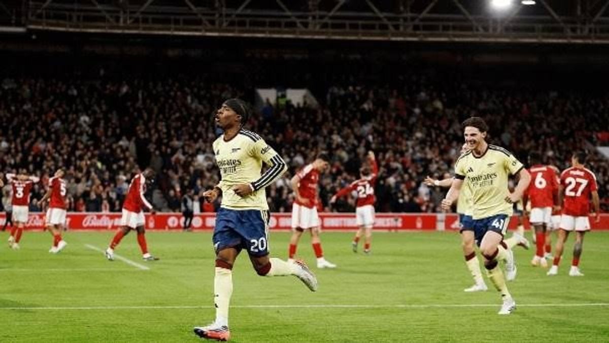 Arsenal close in on Premier League lead with sixth win over Nottingham Forest