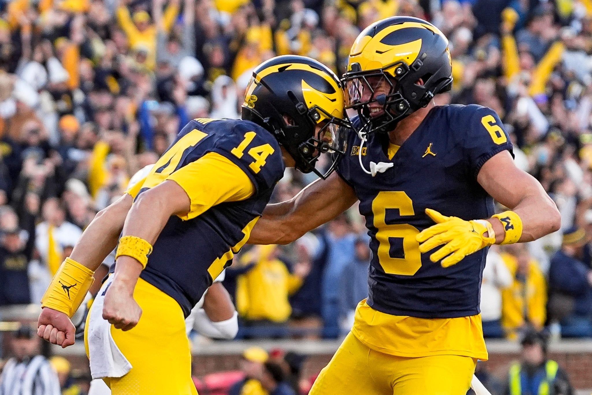 Kyle Whittingham evaluates the ‘spark’ QB Tommy Carr brings to Michigan Football