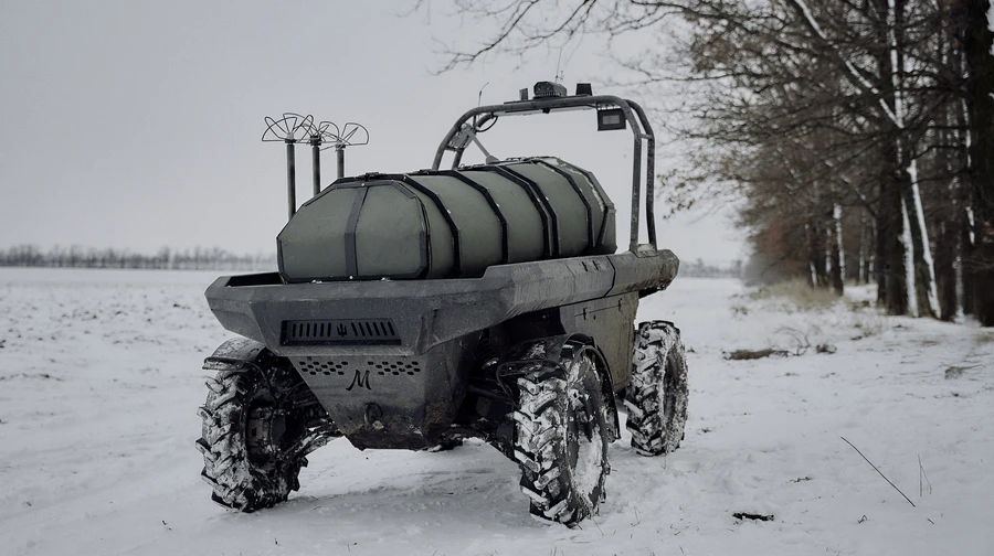 The Ukrainian company behind MAUL — a robot that hits 70 km/h and survives flipping over — moves toward investment from an $81M US firm