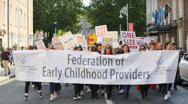 Childcare workers in Siptu reject pay offers on new minimum rates