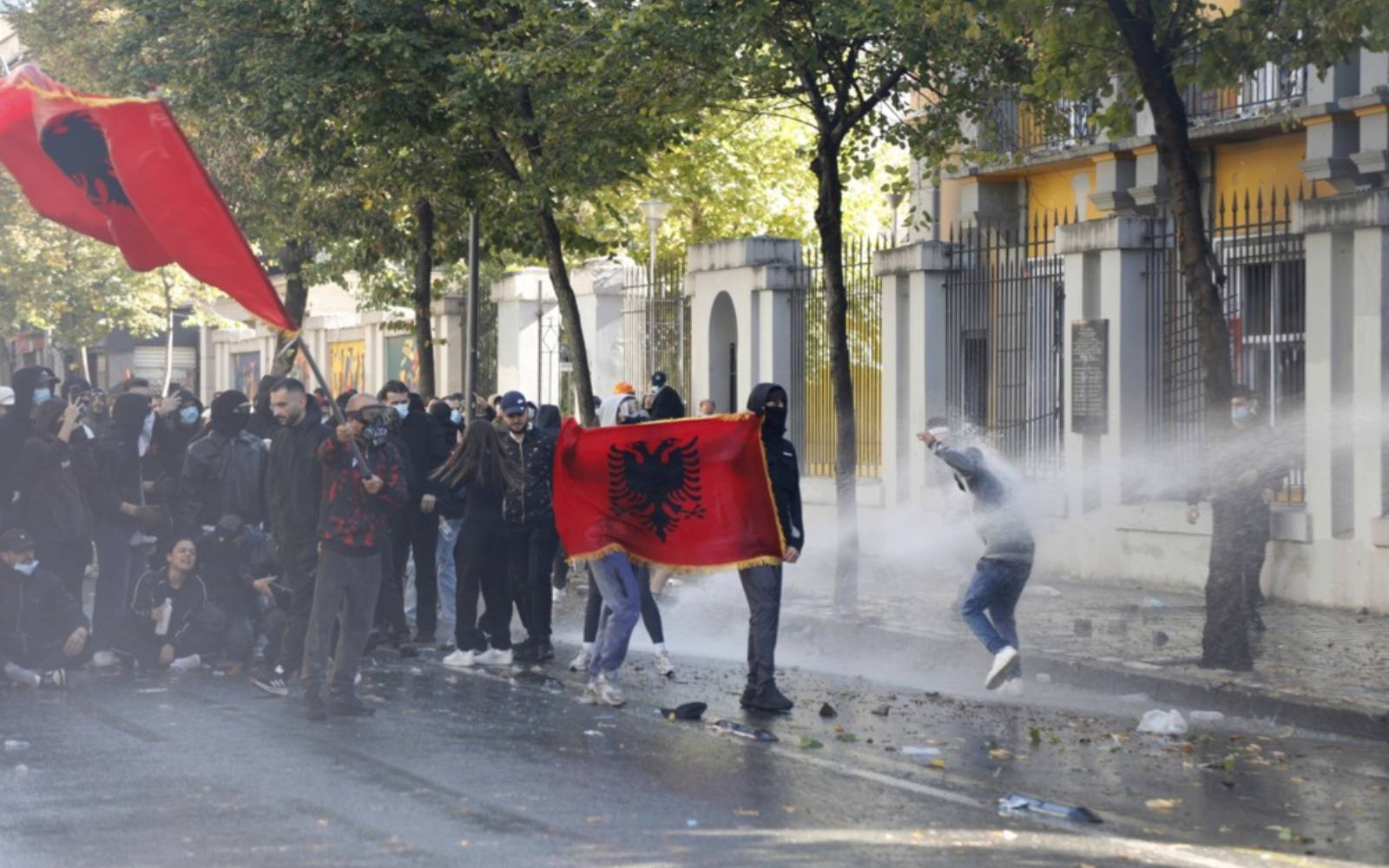 Albanian PM refuses to quit as violent protests enter sixth day
