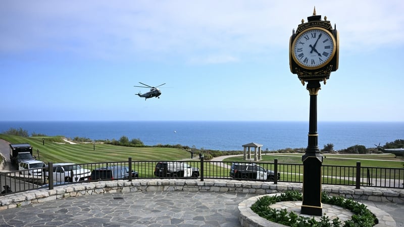 Armed man arrested at Trump's California golf course
