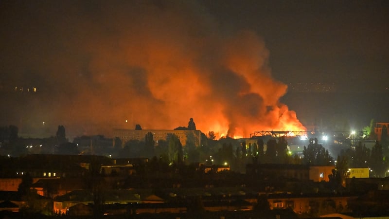 1 dead and 12 injured in Kyiv after Russian strikes