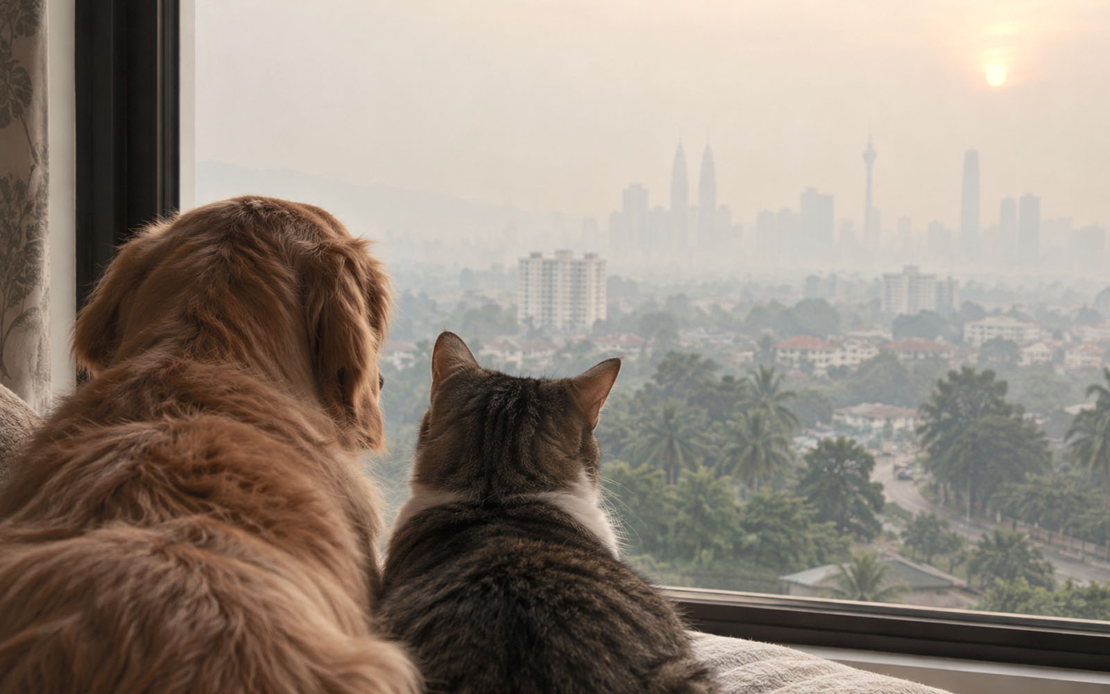Haze can affect your pets, too