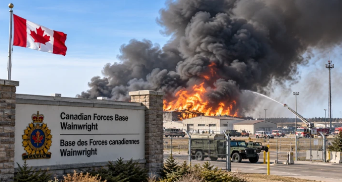 Thirty-nine hospitalized, 19 critical after deadly fire at Canadian military base