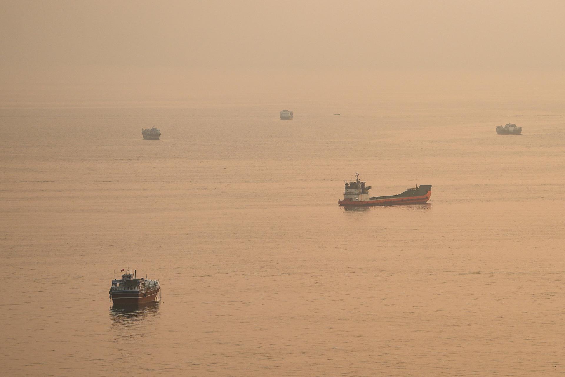 Oil tanker on fire after hitting mine in Hormuz: Iran's Guards
