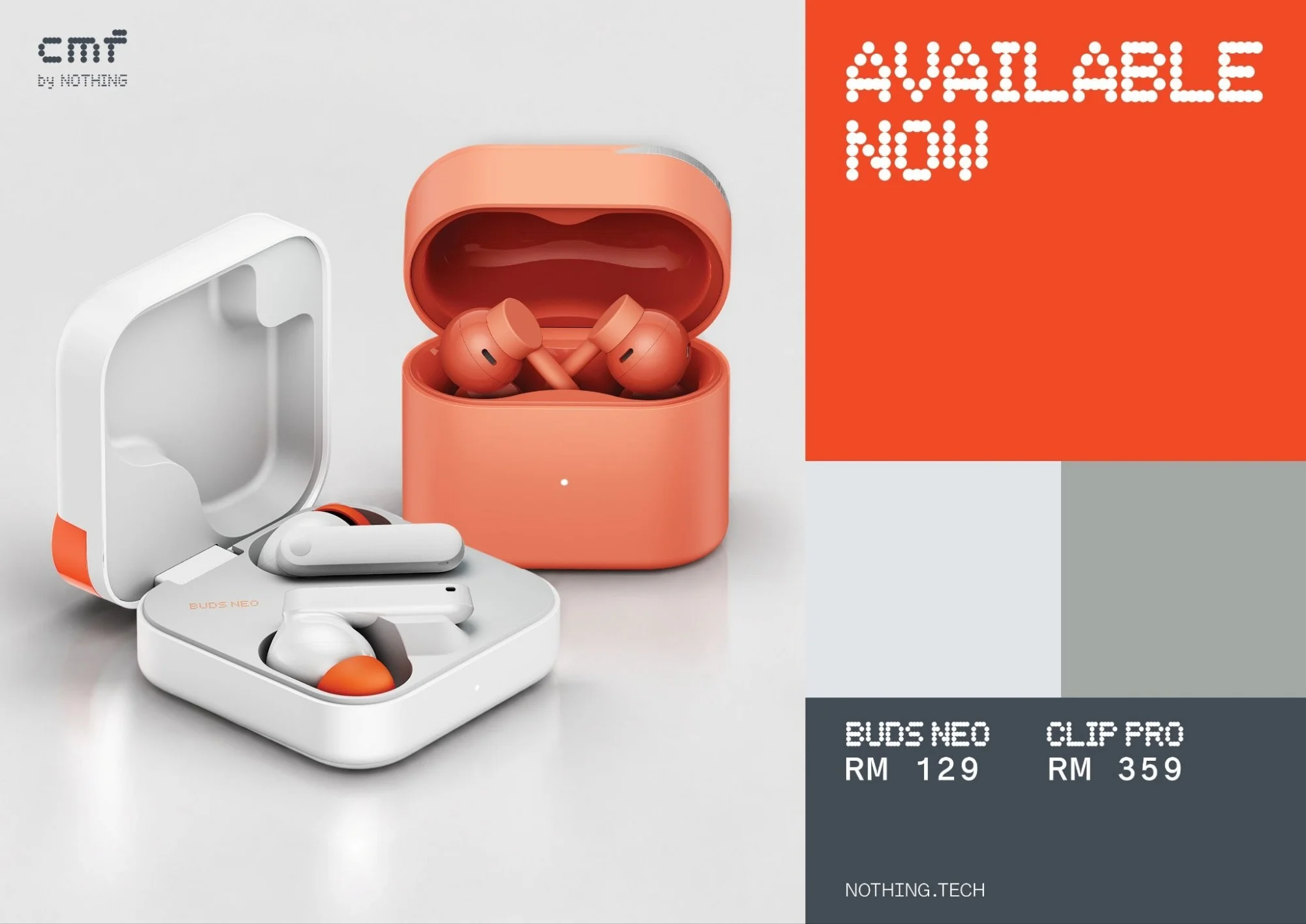 CMF Clip Pro, Buds Neo Now Officially Available In Malaysia