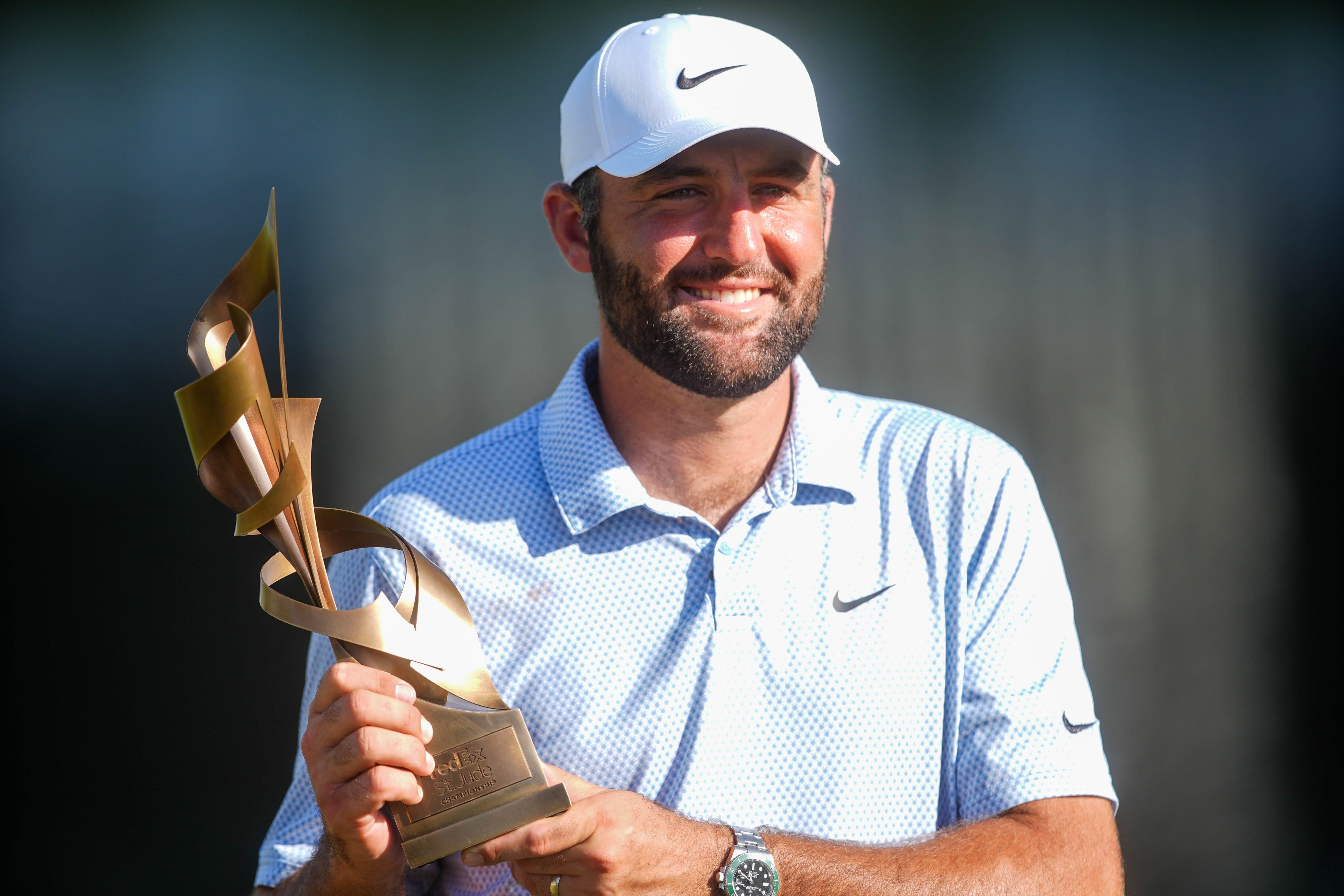Scottie Scheffler wins FedEx St. Jude Championship in dominating fashion